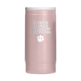Clemson  Stencil Powder Coat Slim Can Coolie