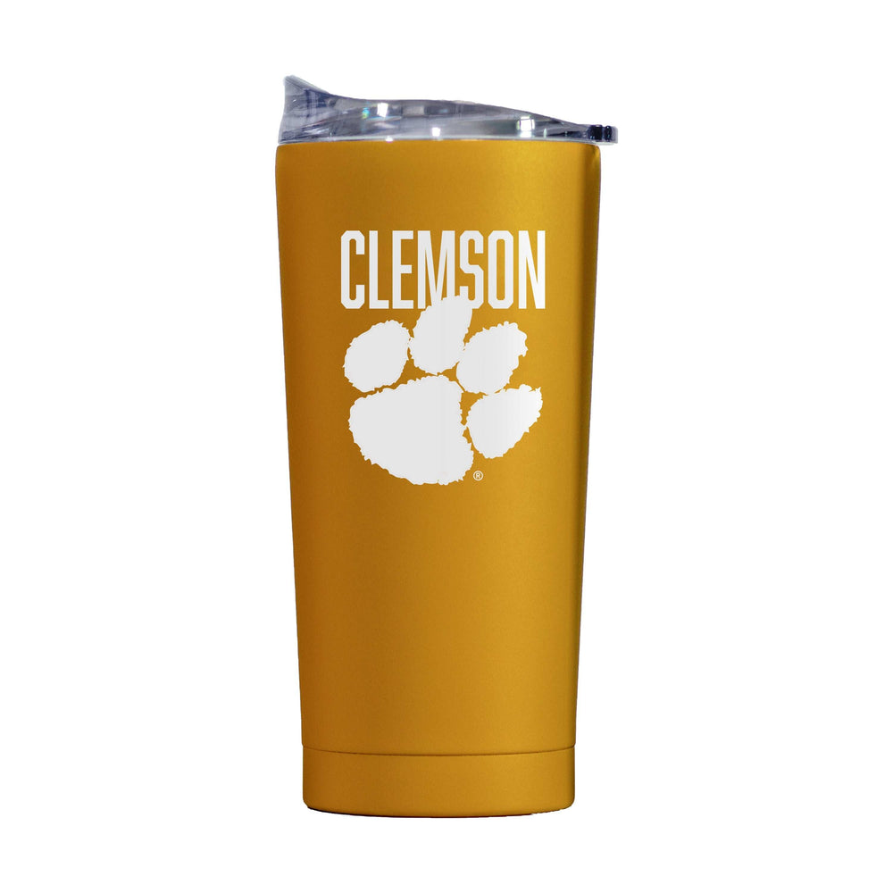Clemson 20oz Huddle Powder Coat Tumbler - Logo Brands - Flyclothing LLC