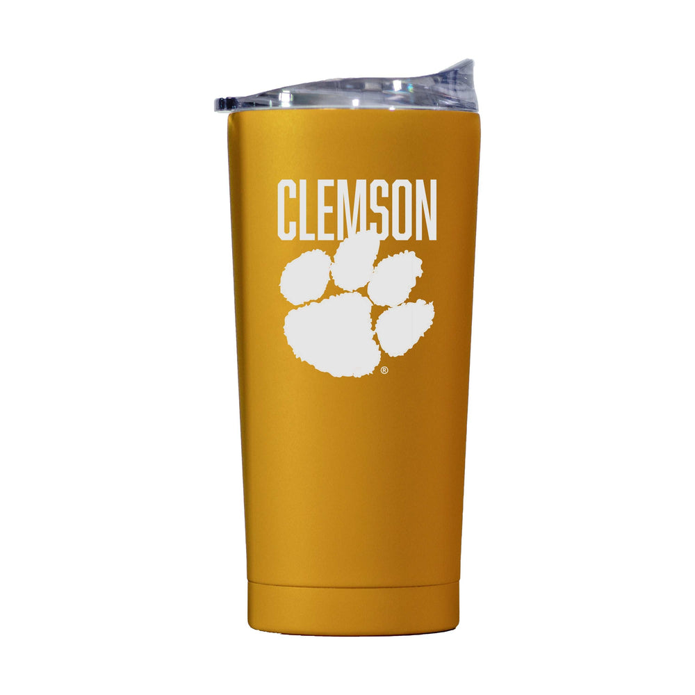 Clemson 20oz Huddle Powder Coat Tumbler - Logo Brands - Flyclothing LLC