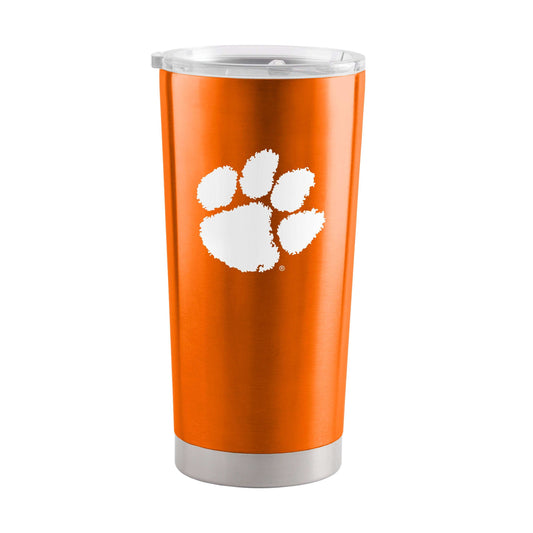 Clemson 1 Color 20oz Gameday Stainless Tumbler - Logo Brands - Flyclothing LLC
