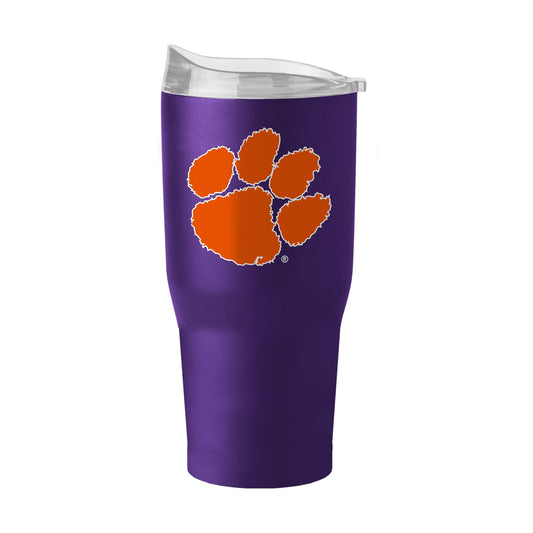 Clemson Alternate 30oz Gameday Powder Coat Tumbler - Logo Brands - Flyclothing LLC