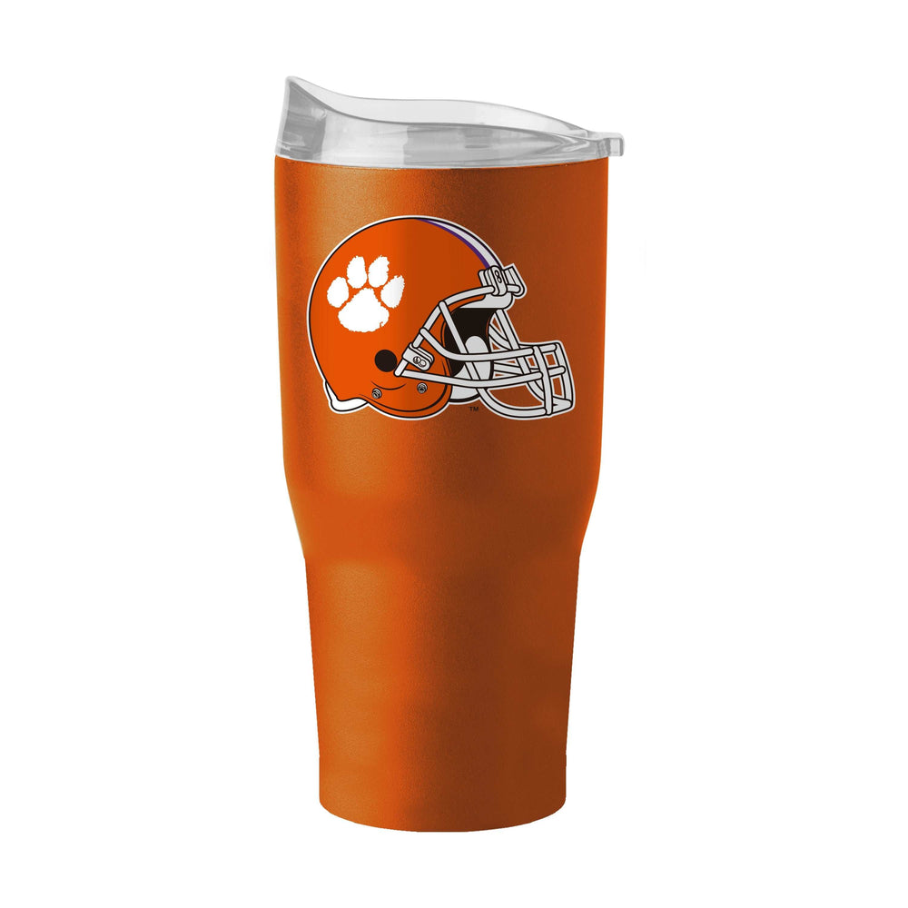 Clemson 30oz Flipside Alt Logo Powder Coat Tumbler - Logo Brands - Flyclothing LLC