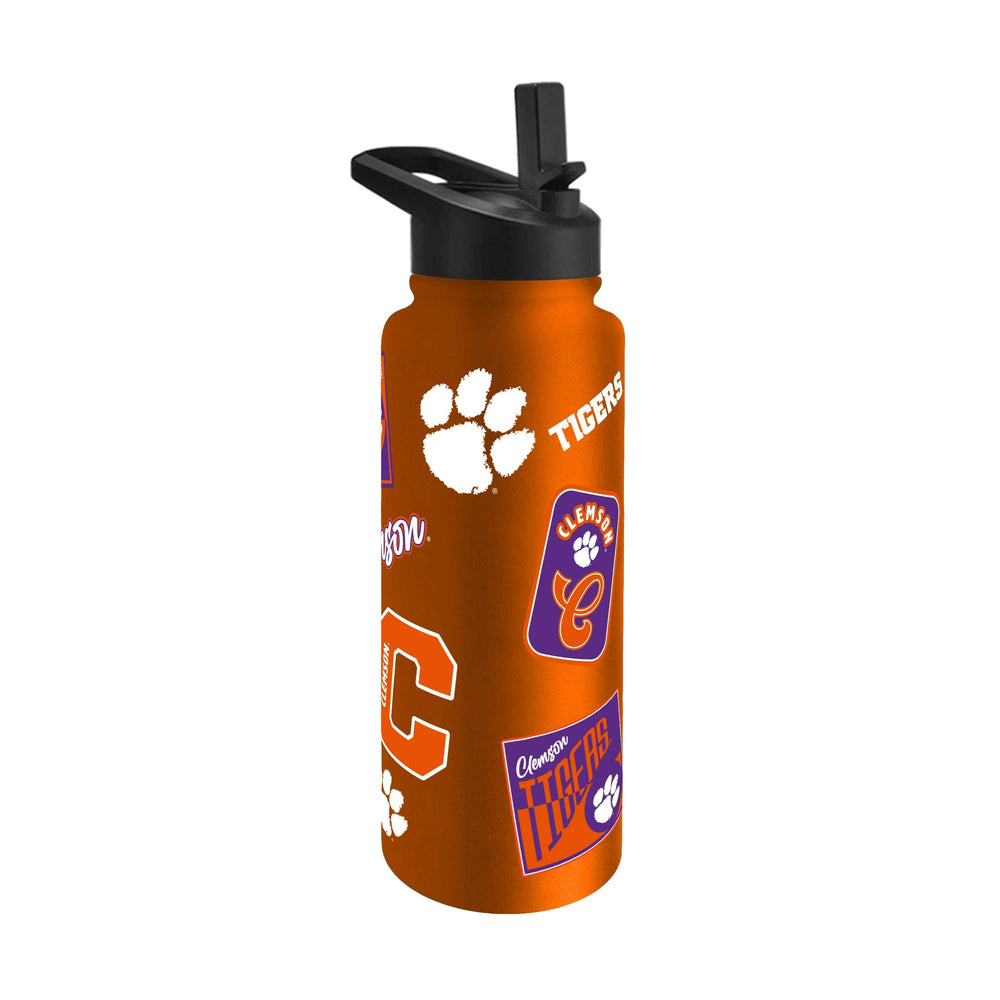 Clemson 34oz Dreamweave Quencher Bottle - Logo Brands - Flyclothing LLC