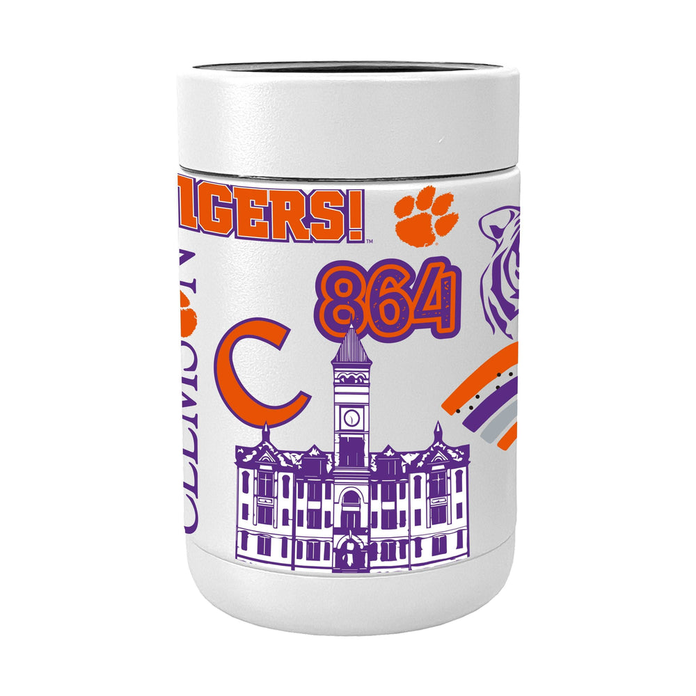 Clemson Powder Native Coat Coolie - Logo Brands - Flyclothing LLC