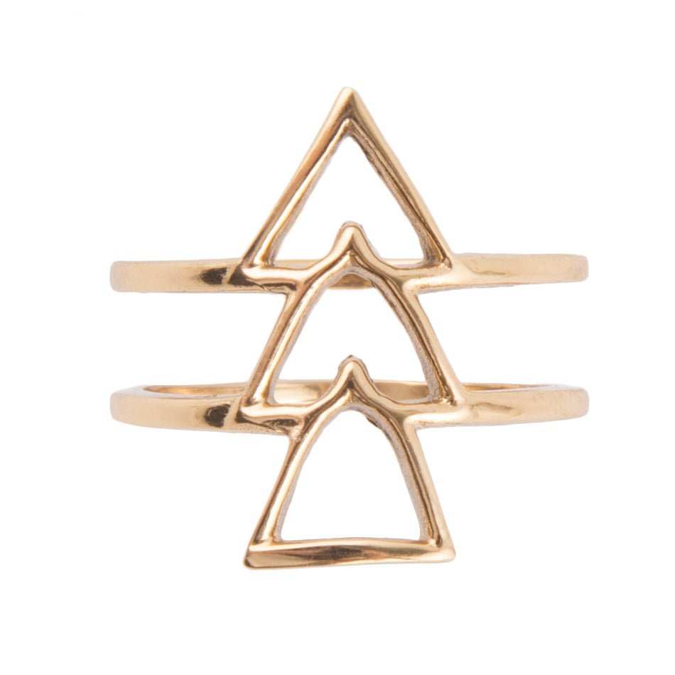 1, 2, 3 Go Golden Bronze Ring - Barse Jewelry - Flyclothing LLC