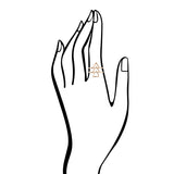 1, 2, 3 Go Golden Bronze Ring - Barse Jewelry