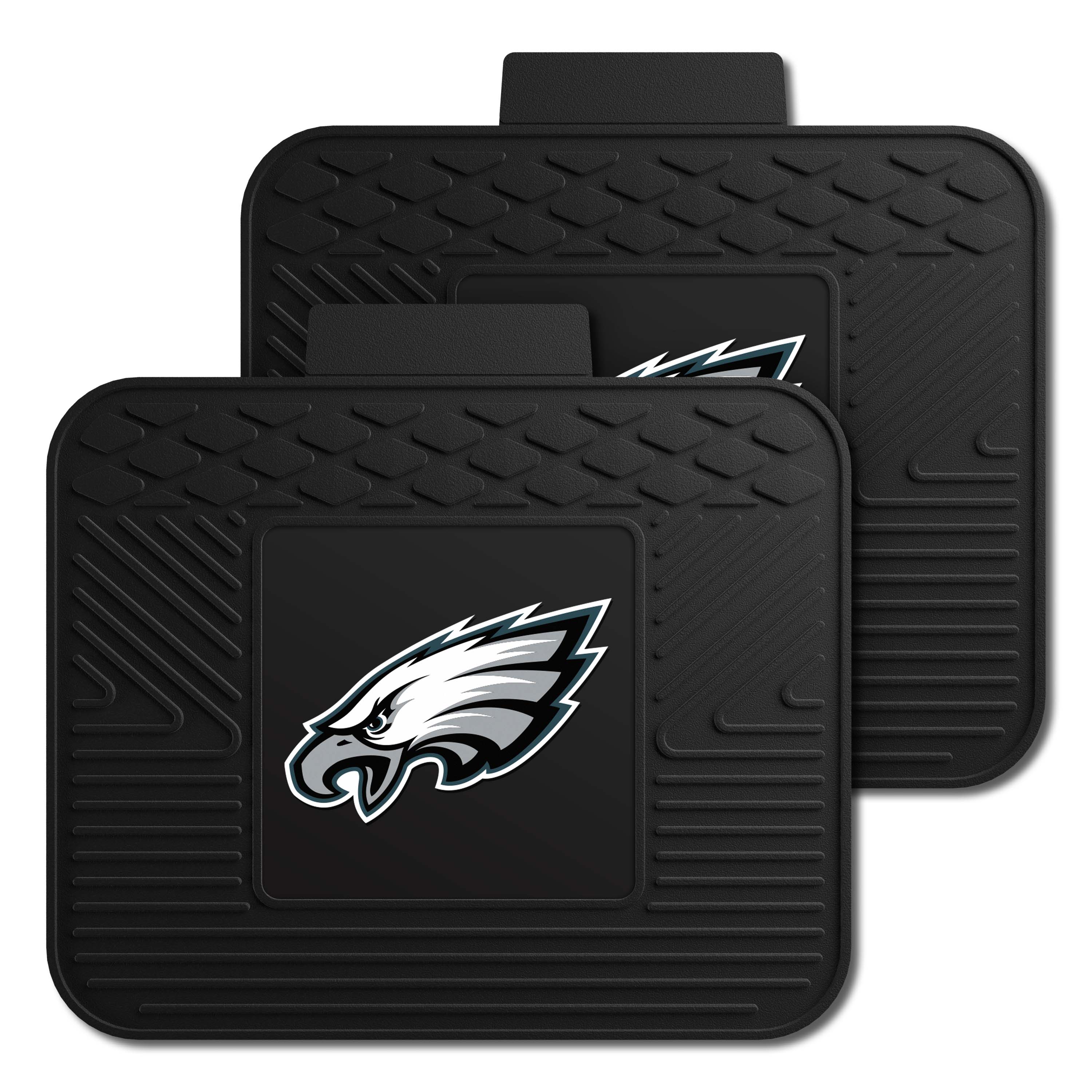 Philadelphia Eagles Back Seat Car Utility Mats - 2 Piece Set - Philadelphia Eagles