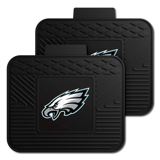 Philadelphia Eagles Back Seat Car Utility Mats - 2 Piece Set - Philadelphia Eagles