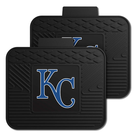 Kansas City Royals Back Seat Car Utility Mats - 2 Piece Set - Kansas City Royals