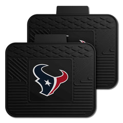 Houston Texans Back Seat Car Utility Mats - 2 Piece Set - Houston Texans