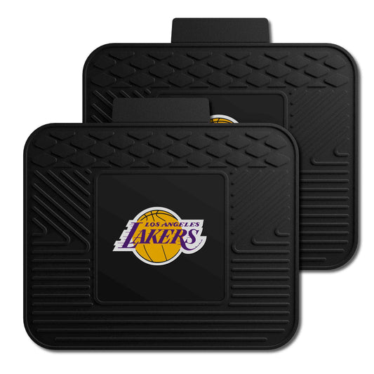 Los Angeles Lakers Back Seat Car Utility Mats - 2 Piece Set - Los Angeles Lakers
