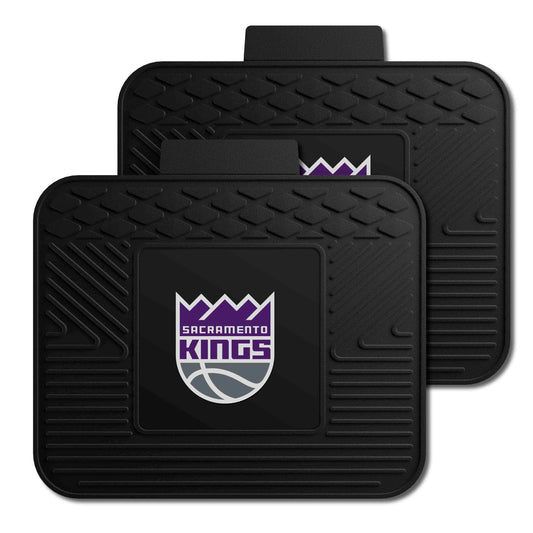 Sacramento Kings Back Seat Car Utility Mats - 2 Piece Set - Sacramento Kings