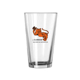 Clemson Vault 2023 Football Schedule 16oz Pint Glass - Logo Brands - Flyclothing LLC