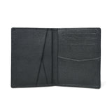 Front Pocket Black Passport Holder - Classy Leather Bags - Flyclothing LLC