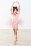 Vintage Pink 3/4 Tutu Leotard - Mila & Rose ®