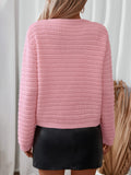 BUtton Up Long Sleeve Cardigan - Trendsi