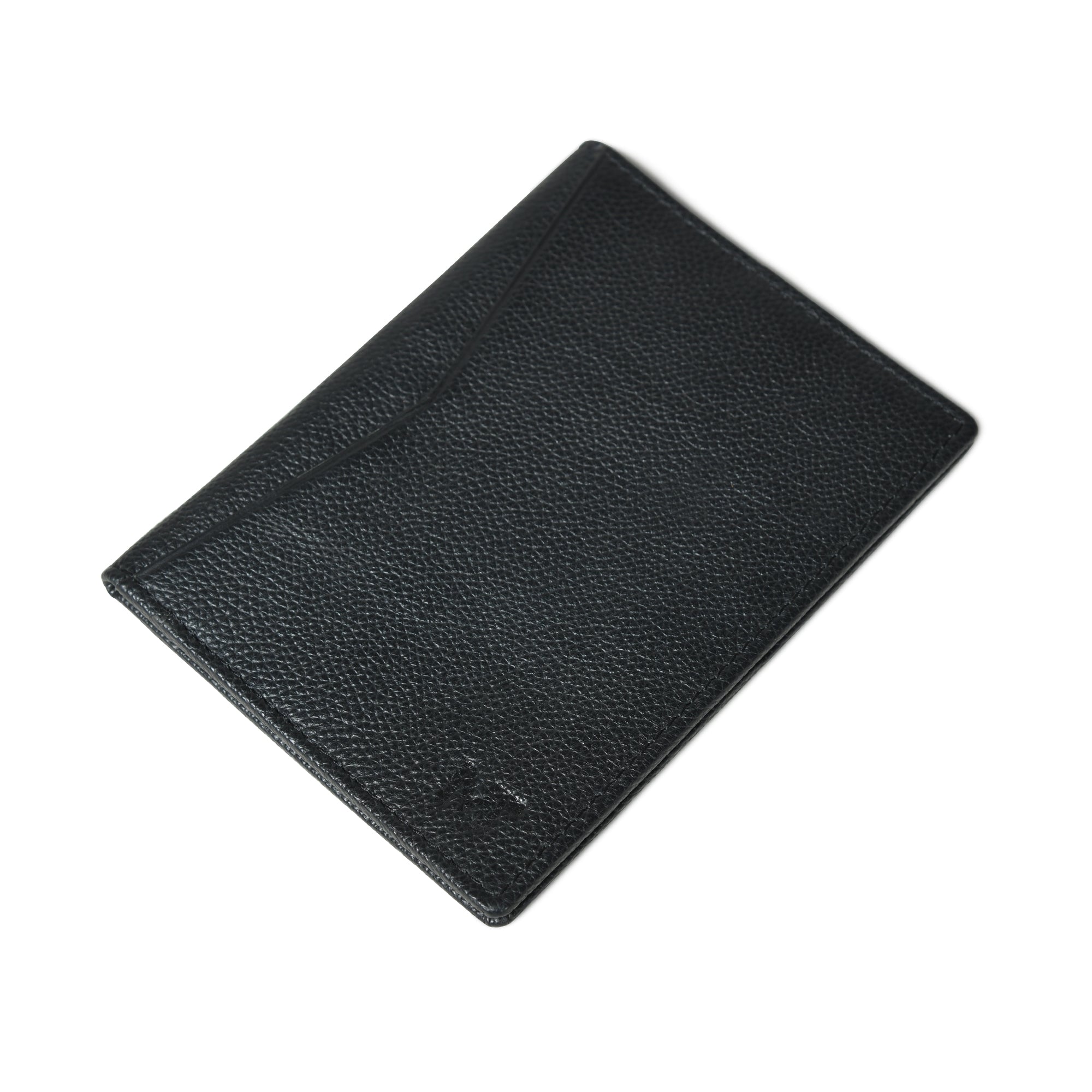 Front Pocket Black Passport Holder - Classy Leather Bags - Flyclothing LLC