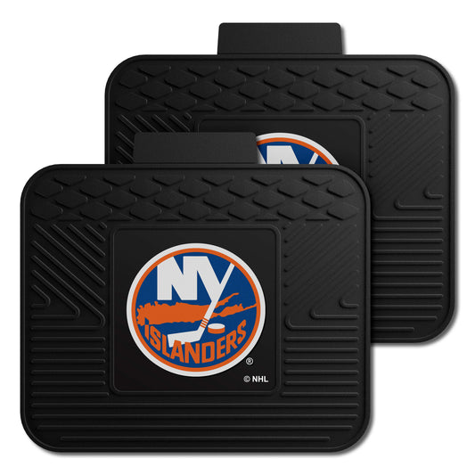 New York Islanders Back Seat Car Utility Mats - 2 Piece Set - New York Islanders