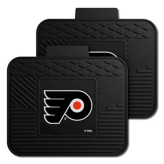 Philadelphia Flyers Back Seat Car Utility Mats - 2 Piece Set - Philadelphia Flyers