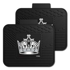 Los Angeles Kings Back Seat Car Utility Mats - 2 Piece Set - Los Angeles Kings