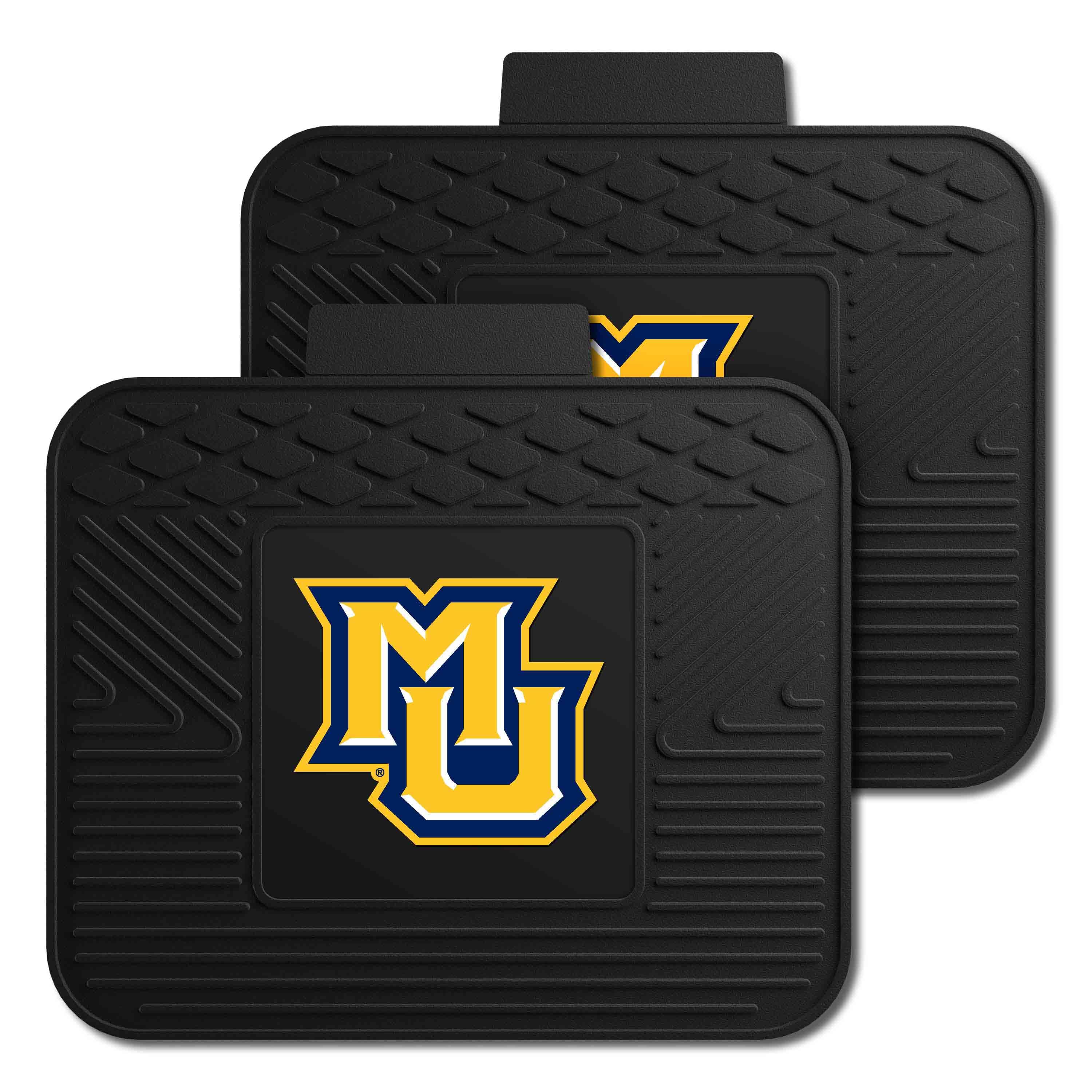Marquette Golden Eagles Back Seat Car Utility Mats - 2 Piece Set - Marquette