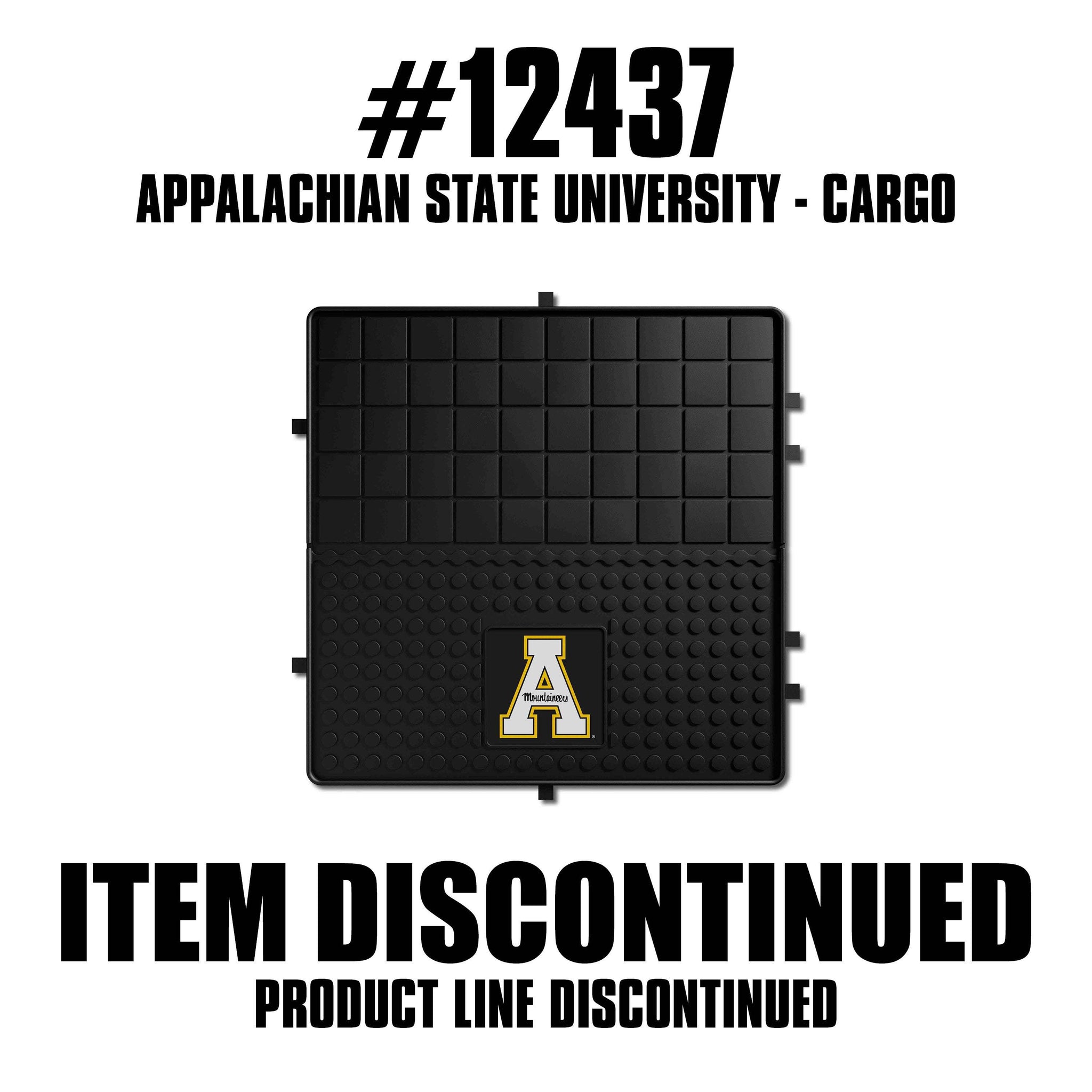 Appalachian State Mountaineers Heavy Duty Cargo Mat 31"x31" - Appalachian State - Flyclothing LLC