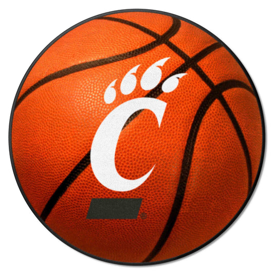 Cincinnati Bearcats Basketball Rug - 27in. Diameter - Cincinnati