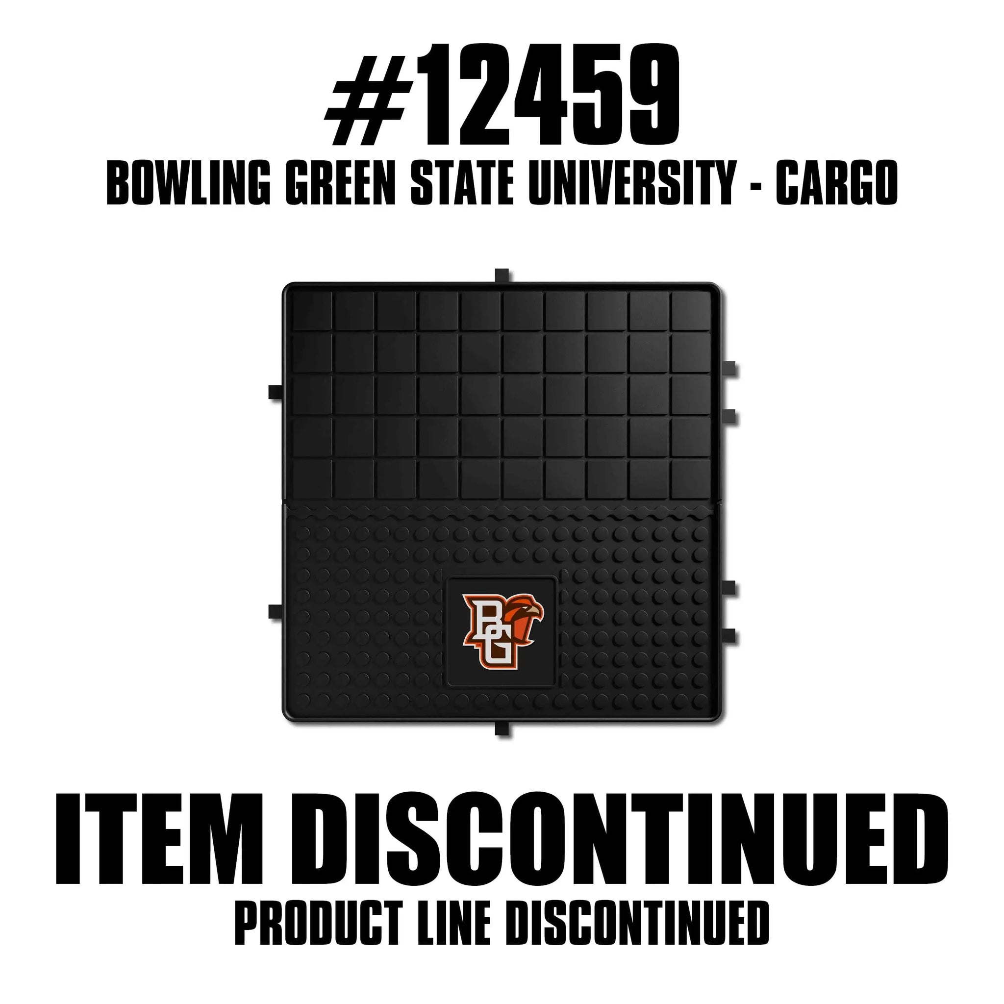 Bowling Green Falcons Heavy Duty Cargo Mat 31"x31" - Bowling Green - Flyclothing LLC