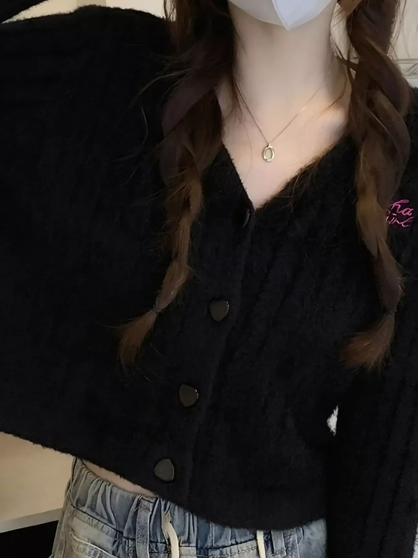 Button Up Ribbed Knit Cardigan - Trendsi - Flyclothing LLC