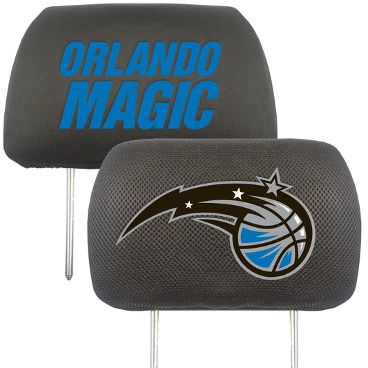 Orlando Magic Embroidered Head Rest Cover Set - 2 Pieces - Orlando Magic