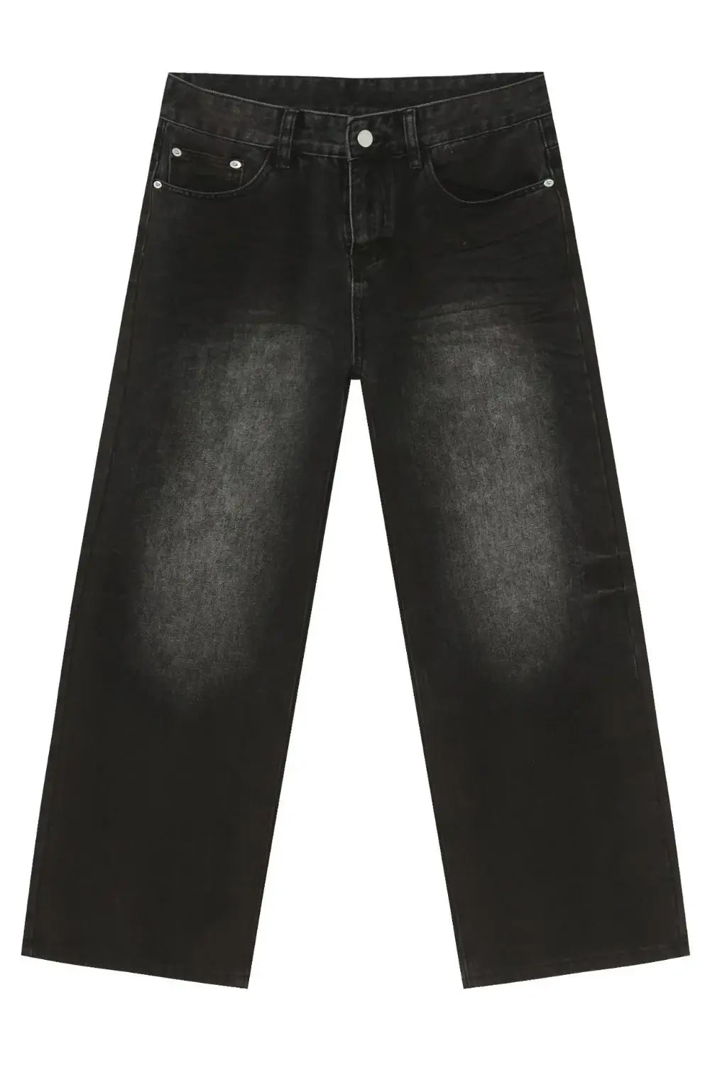 Men's Loose Fit Jeans with Pockets - Trendsi - Flyclothing LLC