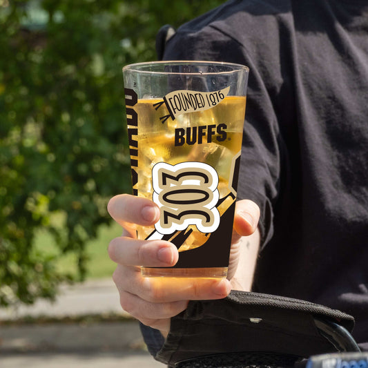 Colorado 16oz Native Pint Glass - Logo Brands - Flyclothing LLC