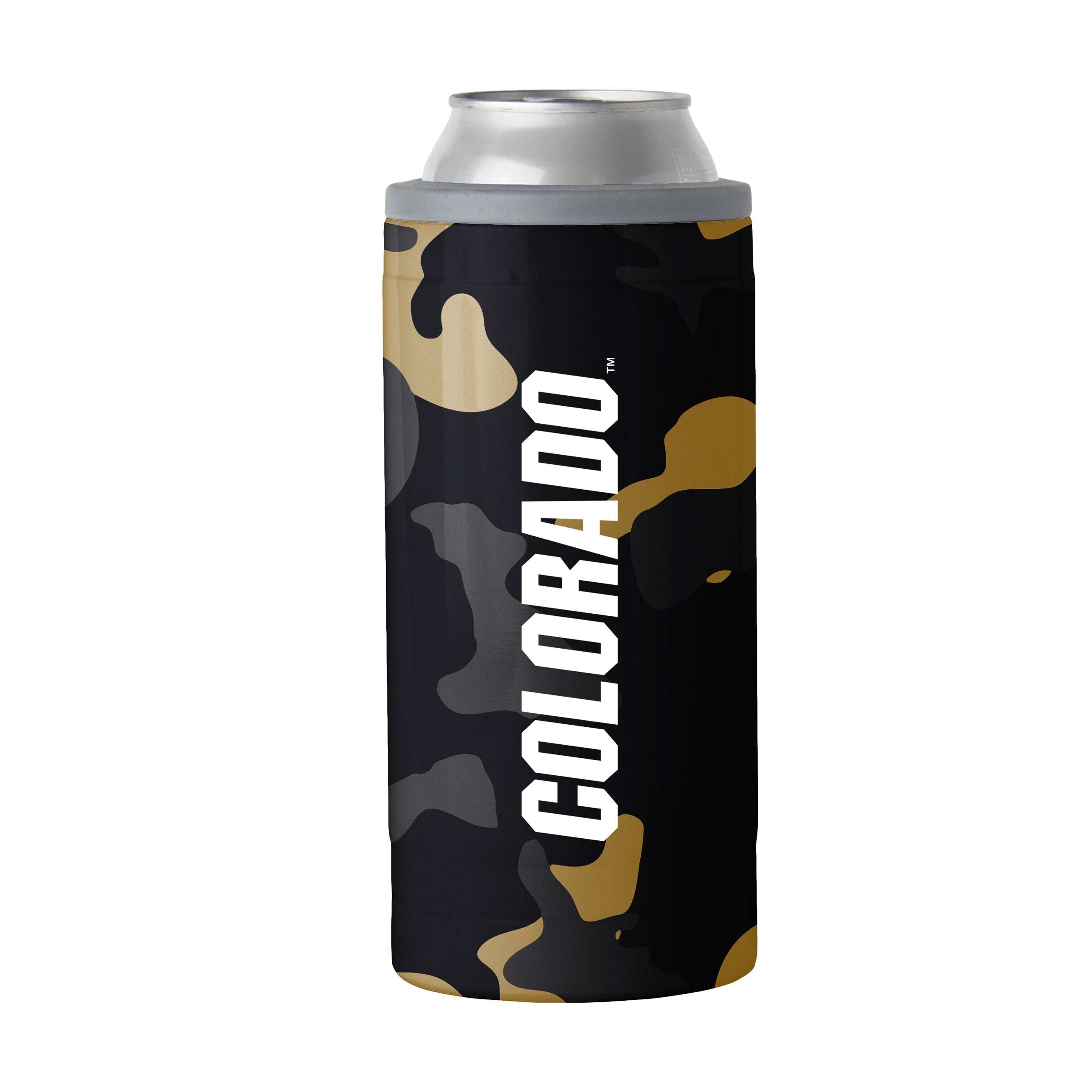 Colorado 12oz Camo Swagger Slim Can Coolie - Logo Brands - Flyclothing LLC