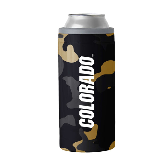 Colorado 12oz Camo Swagger Slim Can Coolie - Logo Brands - Flyclothing LLC