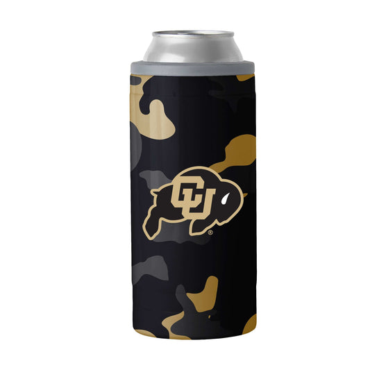 Colorado 12oz Camo Swagger Slim Can Coolie - Logo Brands - Flyclothing LLC