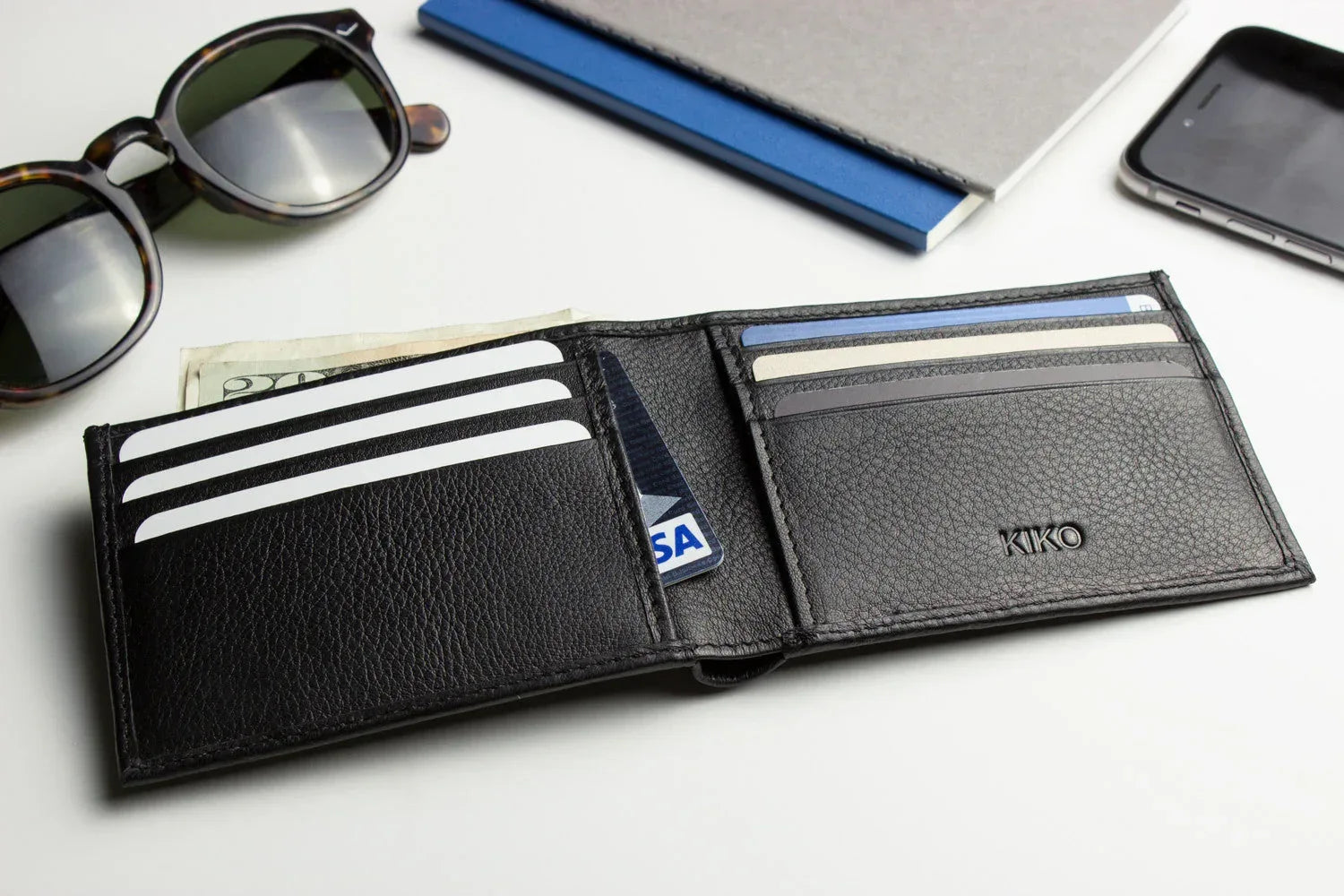 Classic Bifold - Kiko Leather - Flyclothing LLC