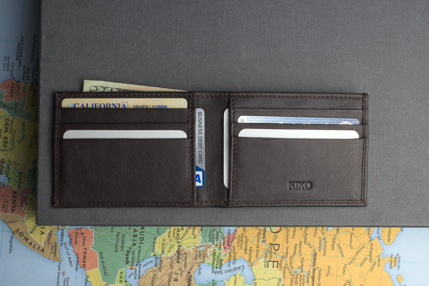 Classic Bifold - Kiko Leather - Flyclothing LLC