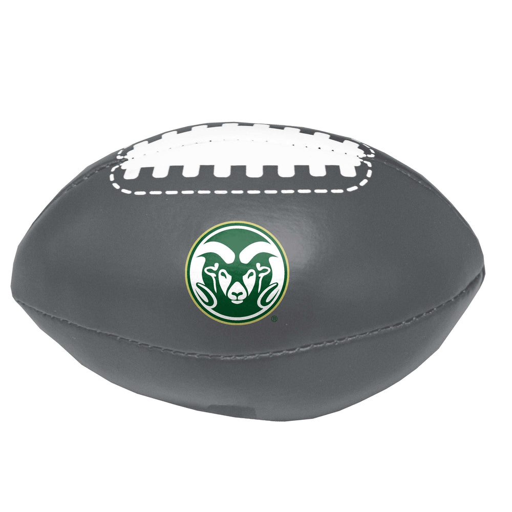 Colorado State University Charcoal Micro Soft Football f/ Primary Logo - Logo Brands - Flyclothing LLC