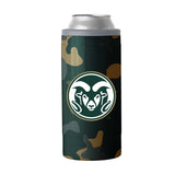 Colorado State Camo Swagger 12oz Slim Can Coolie - Logo Brands - Flyclothing LLC