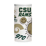Colorado State 12oz Native Powdercoat SlimCan Coolie - Logo Brands - Flyclothing LLC