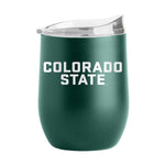Colorado State 16oz Flipside Powder Coat Curved Bev