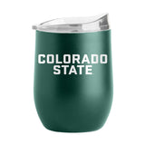 Colorado State 16oz Flipside Powder Coat Curved Bev