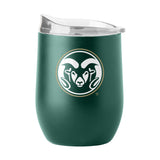 Colorado State 16oz Flipside Powder Coat Curved Bev