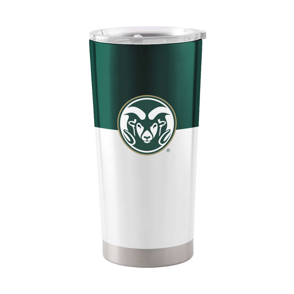 Colorado State Colorblock 20oz Stainless Tumbler - Logo Brands - Flyclothing LLC