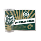 Colorado State 20oz Mascot Stainless Tumbler - Logo Brands - Flyclothing LLC