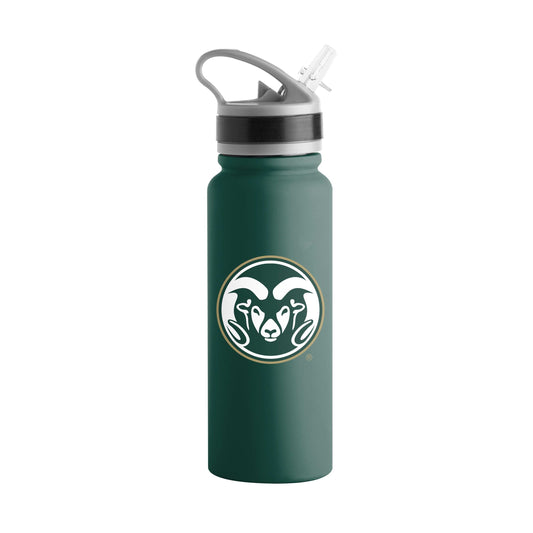 Colorado State 25oz Campus Color Letterman Stainless Single Wall Flip Top Bottle - Logo Brands - Flyclothing LLC