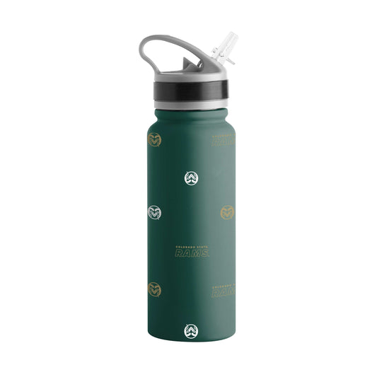 Colorado State 25oz Step And Repeat SingleWall FlipTop Bottle - Logo Brands - Flyclothing LLC