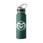 Colorado State 25oz Logo Flip Top Bottle