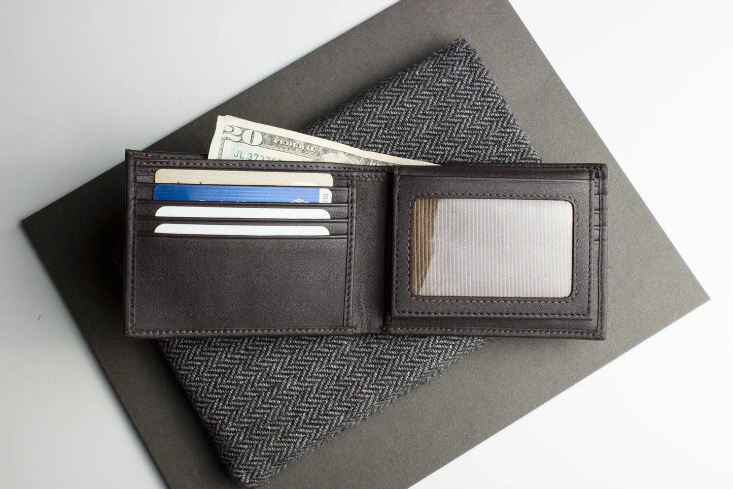 Traditional Bifold Wallet - Kiko Leather - Flyclothing LLC