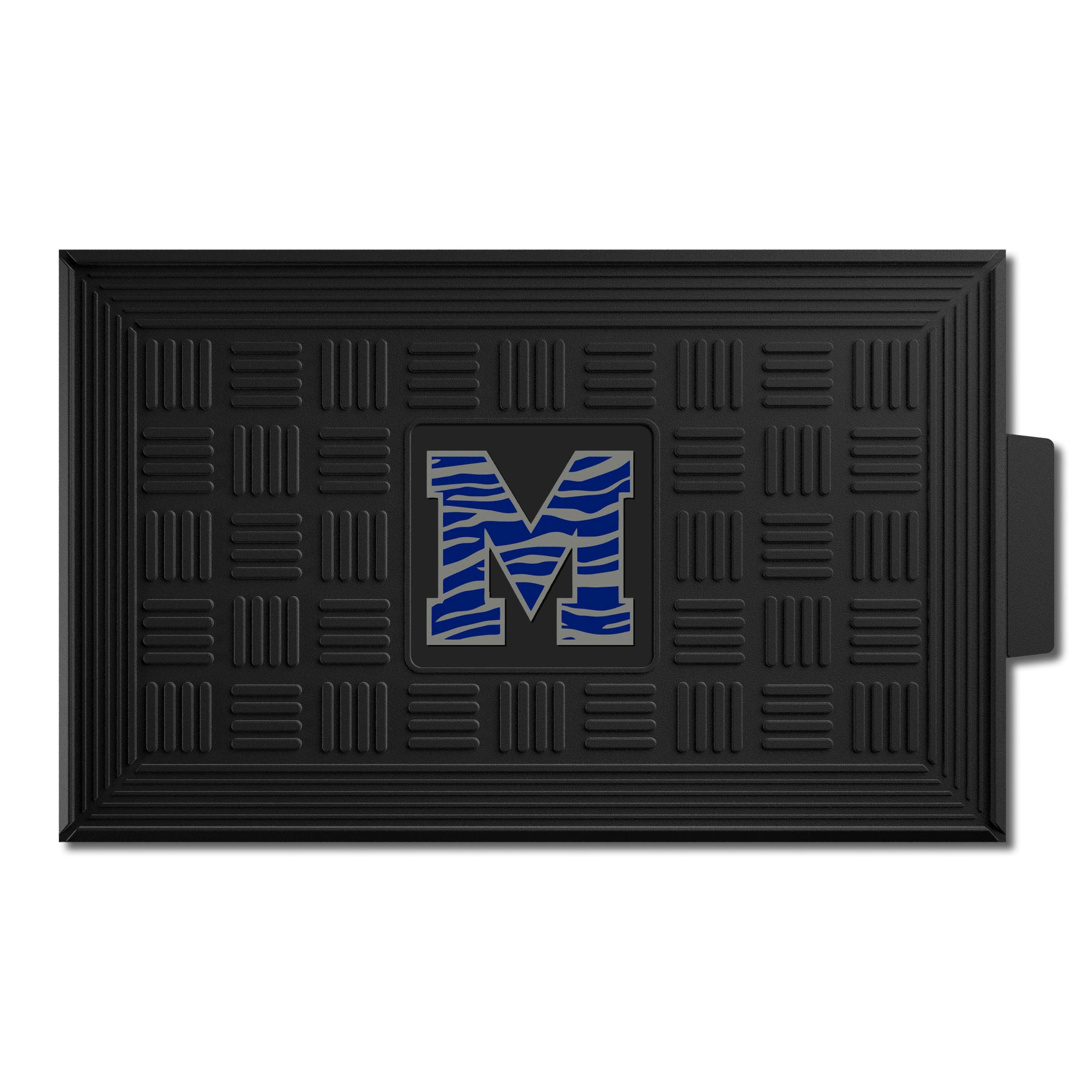Memphis Tigers Heavy Duty Vinyl Medallion Door Mat - 19.5in. x 31in. - Memphis